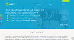 Desktop Screenshot of cashbackforexusa.com