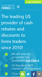 Mobile Screenshot of cashbackforexusa.com